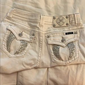 Miss Me White Skinny jeans